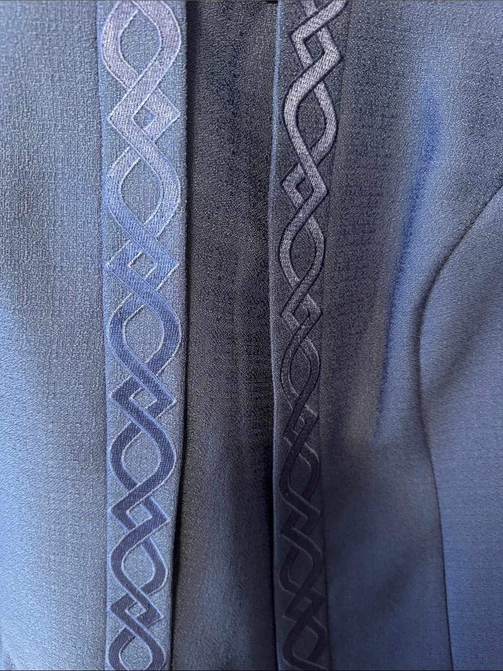 3 pice Set- Sag Harbor Royal Blue Short-Sleeve Pant Suit Set